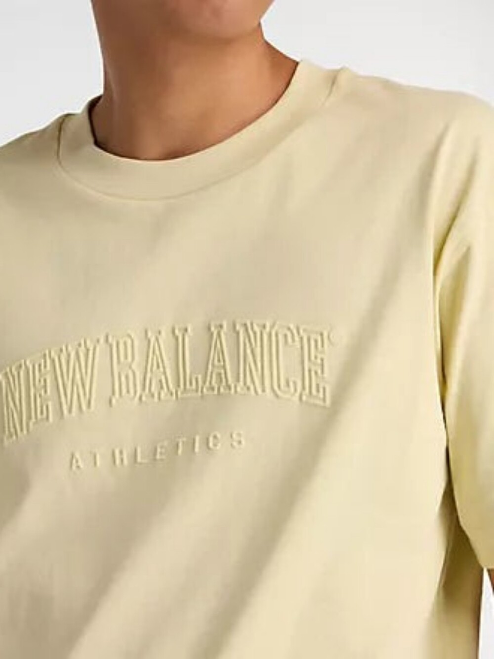 Men's New Balance Embossed Varsity Jersey T-Shirt